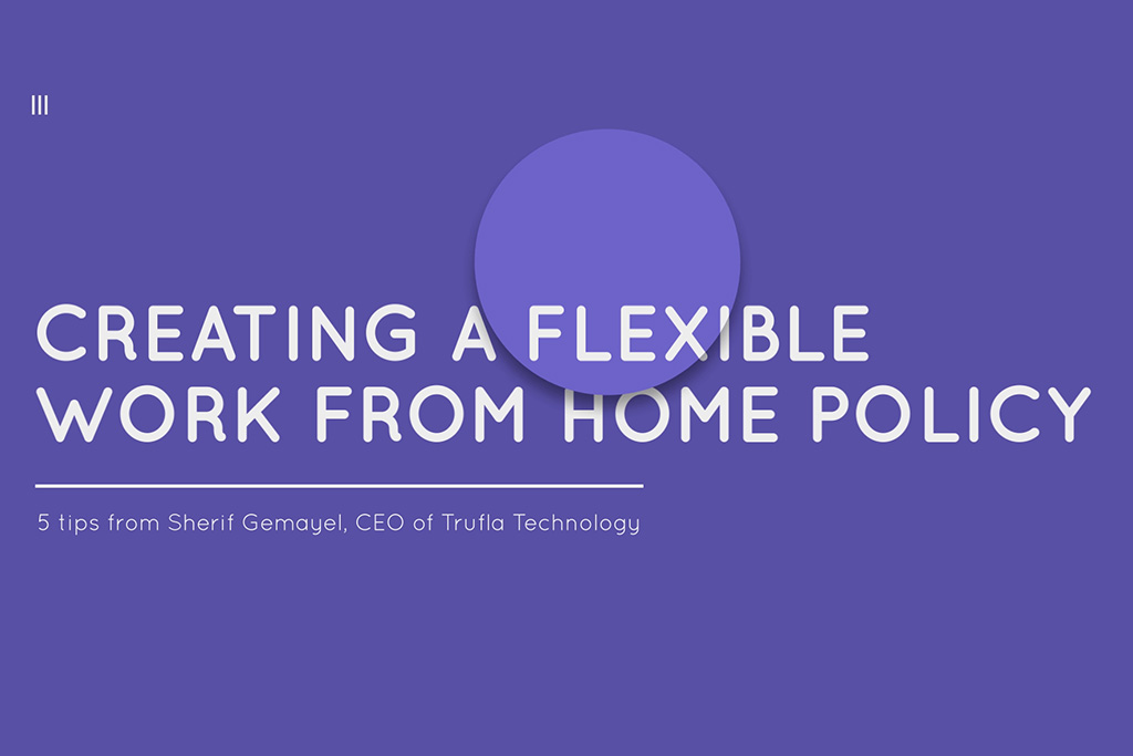 5 Tips for Creating a Flexible Work From Home Strategy